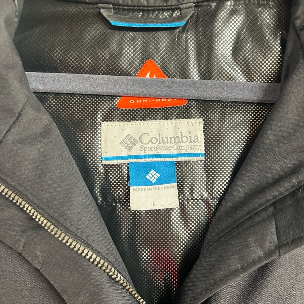 Columbia Women's Dark Gray Ski Jacket - Picture 3 of 4